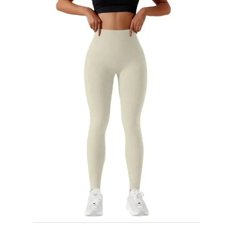 Women’s High-Waisted Seamless Leggings (3 colours and sizes available) by Habicare