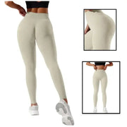 Women’s High-Waisted Seamless Leggings (3 colours and sizes available) by Habicare