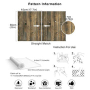 Wood Grain Peel & Stick Wallpaper (5 designs available) by Habicare