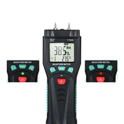 Wood Moisture Meter - Pin Type With Spare Pins & Case by 9eight5