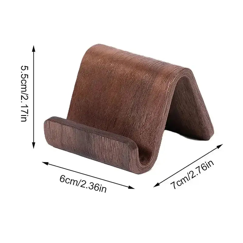 Wooden Phone & Business Card Holder (available in 2 designs) by Habicare