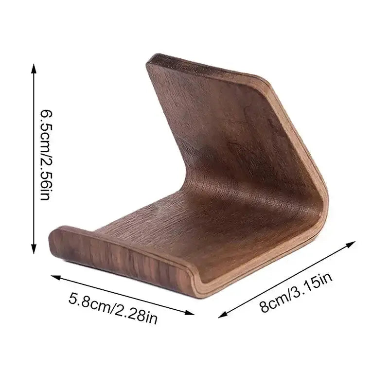 Wooden Phone & Business Card Holder (available in 2 designs) by Habicare