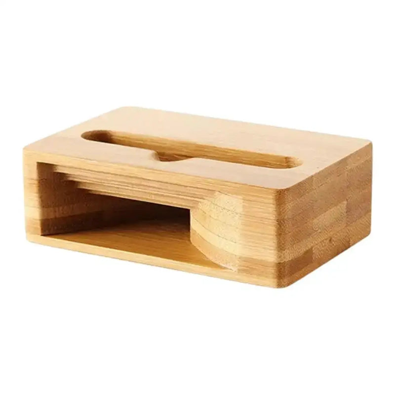 Wooden Phone Stand with Passive Speaker Amplifier by Habicare