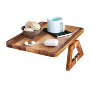 Wooden Sofa Clip-on Armrest Tray by Habicare