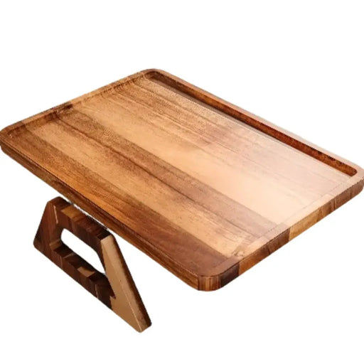 Wooden Sofa Clip-on Armrest Tray by Habicare