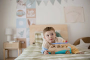 Wooden Surfing Van - QToys | Wooden Toy NZ by Curious Moonbeam