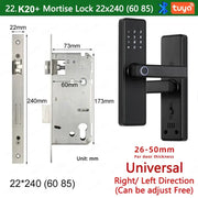 RAYKUBE K20 Biometric Fingerprint Door Lock by Habicare