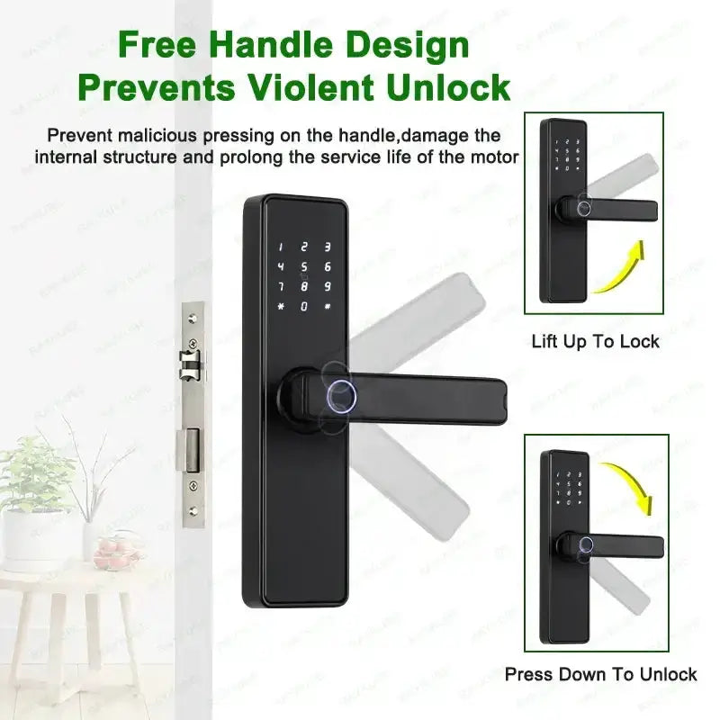 RAYKUBE K20 Biometric Fingerprint Door Lock by Habicare