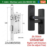 RAYKUBE K20 Biometric Fingerprint Door Lock by Habicare