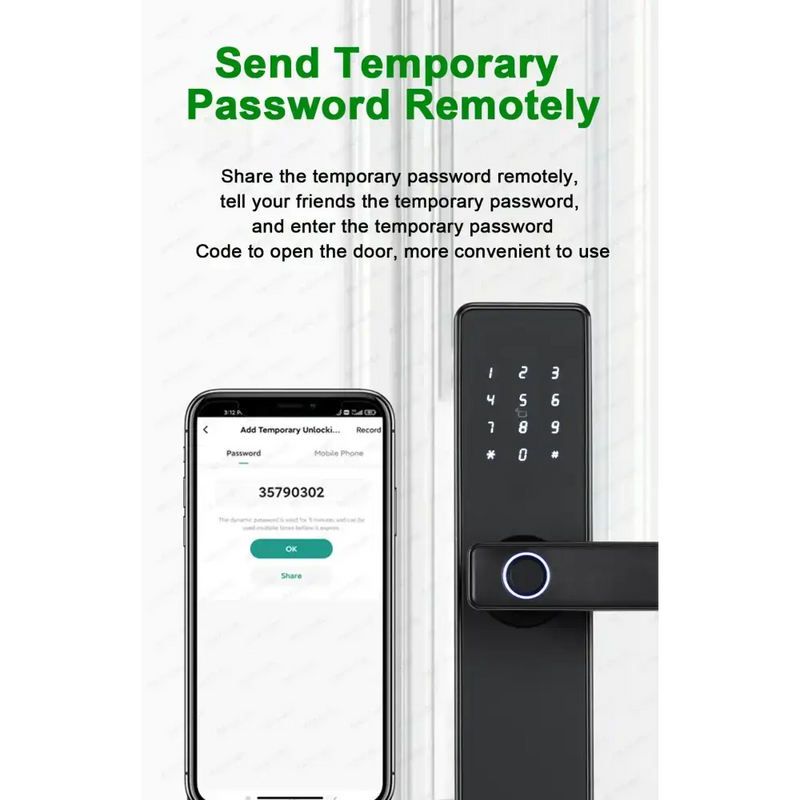 RAYKUBE K20 Biometric Fingerprint Door Lock by Habicare