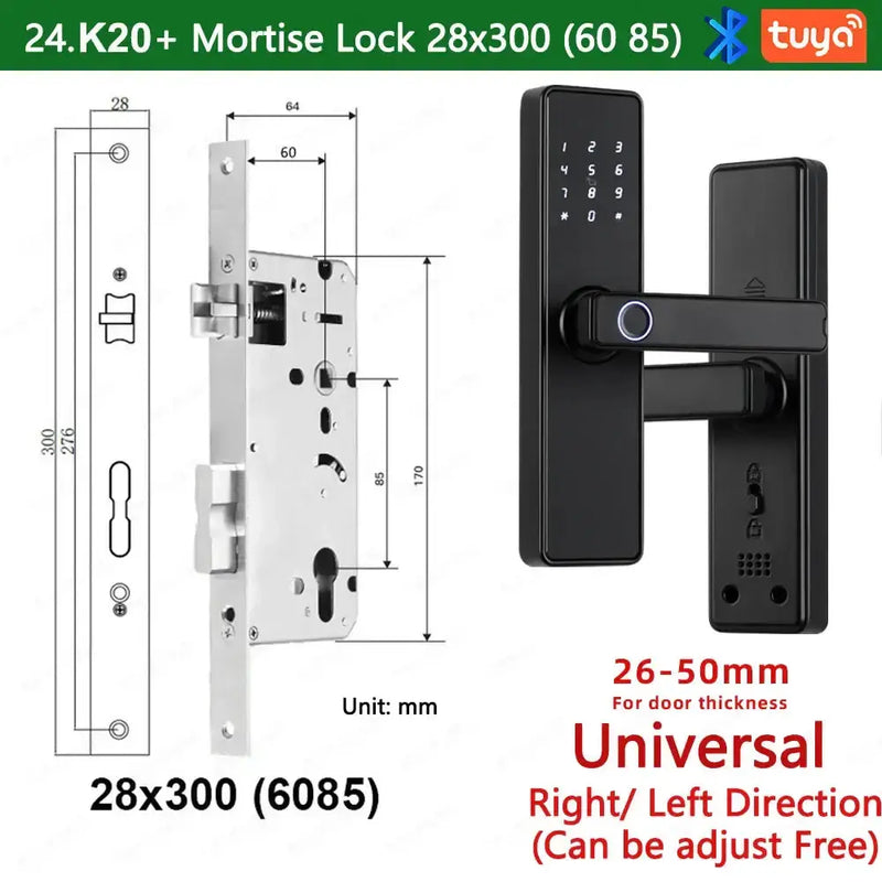 RAYKUBE K20 Biometric Fingerprint Door Lock by Habicare