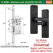 RAYKUBE K20 Biometric Fingerprint Door Lock by Habicare