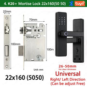 RAYKUBE K20 Biometric Fingerprint Door Lock by Habicare