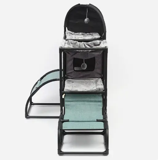 Cat Tree Tower Post Scratcher Scratching Condo Play House by salelink.co.nz