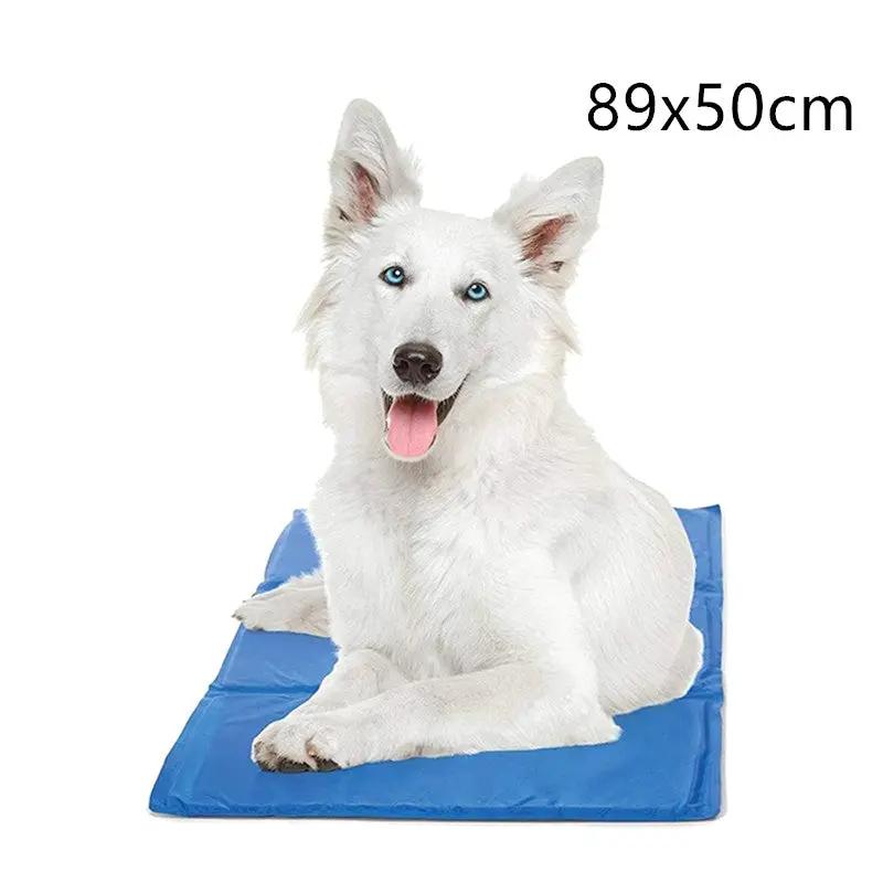 XL Pet Cooling Pad Cool Gel Mat Dog Cat Bed Non-Toxic Dog Summer by salelink.co.nz