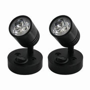 2Pcs 12V LED Interior Spot Reading Light Wall Lamp Switch For Caravan Camper by salelink.co.nz