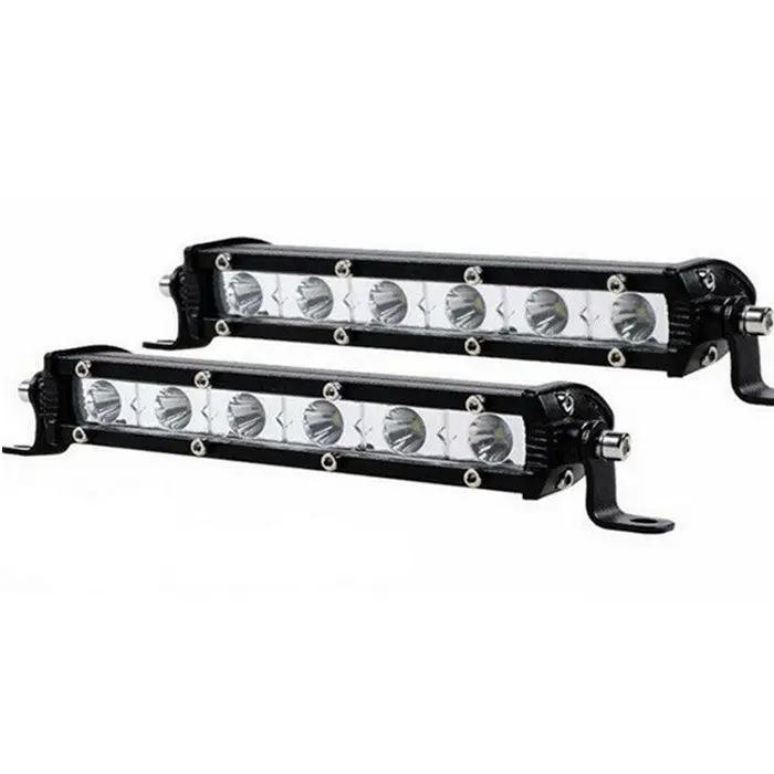2X 7" 36W Spot LED Light Bar CREE Super Slim Offroad Work Lamp 12V 24V by salelink.co.nz