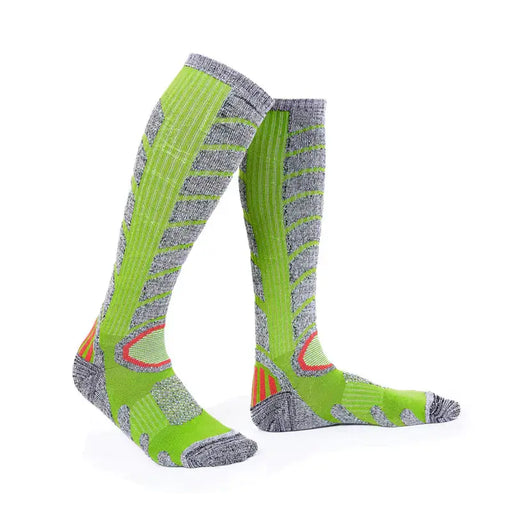 Thick Terry Hiking Socks for Men and Women - Cotton High Tube Cushioned Trail Socks by Mead's Supply & Equipment Outfitters limited