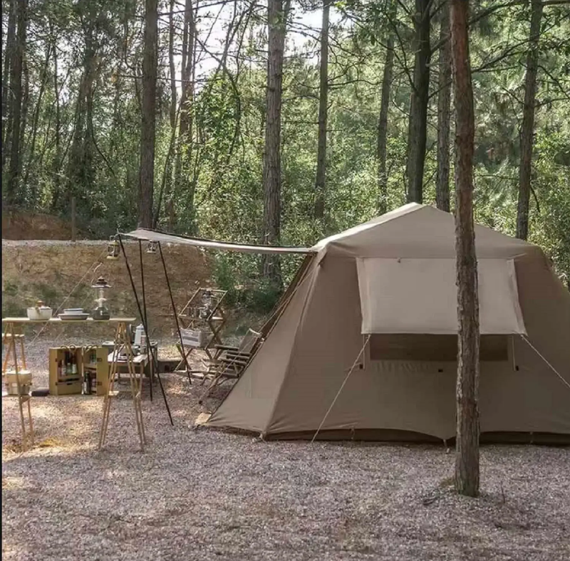 Family Tent Automatic Tent –Double Layers PU3000+ Waterproof,Two Bedroomsu LCF01620 by ECOTREK