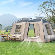 Family Tent Automatic Tent –Double Layers PU3000+ Waterproof,Two Bedroomsu LCF01620 by ECOTREK