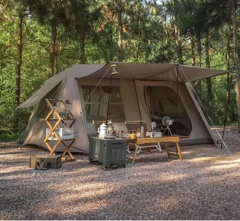 Family Tent Automatic Tent –Double Layers PU3000+ Waterproof,Two Bedroomsu LCF01620 by ECOTREK