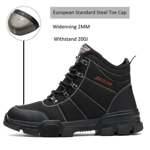 SUADEEX Steel Toe Safety Shoes - Protective Work Footwear for Men by Mead's Supply & Equipment Outfitters limited