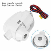 12V Bilge Pump Boat Automatic 1100GPH Submersible by salelink.co.nz