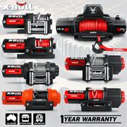 SportZone.co.nz Auto Accessories > Auto Accessories Others > Automotive Parts X Bull 3000LBS Electric Winch 12V With Synthetic Rope And 2 Wireless Remotes X Bull 3000LBS Electric Winch 12V With Synthetic Rope