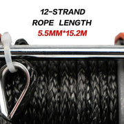 SportZone.co.nz Auto Accessories > Auto Accessories Others > Automotive Lifts & Hoists X Bull 4500LBS 12V Electric Winch With Synthetic Rope And Wireless Remote X Bull 4500Lbs 12V Electric Winch With Synthetic Rope