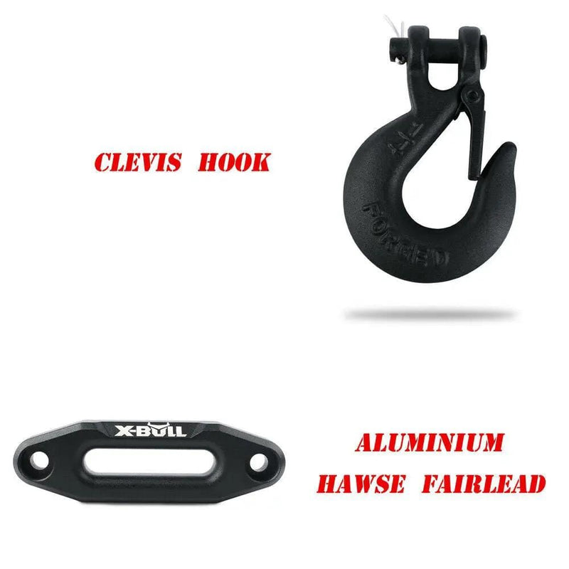 SportZone.co.nz Auto Accessories > Auto Accessories Others > Automotive Lifts & Hoists X BULL 12V Electric Winch 3000lbs Wireless Synthetic Rope for Boat ATV 4WD XBULL 12V Electric Winch 3000lbs With Wireless Rope