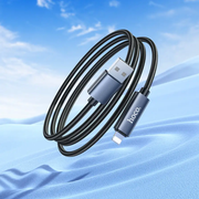 X112 USB to iPhone Fast Charging Cable 2.4A LED Display by techplus