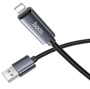 X112 USB to iPhone Fast Charging Cable 2.4A LED Display by techplus