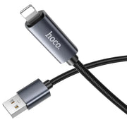 techplus X112 USB to iPhone Fast Charging Cable 2.4A LED Display X112 USB to iPhone Fast Charging Cable LED Display