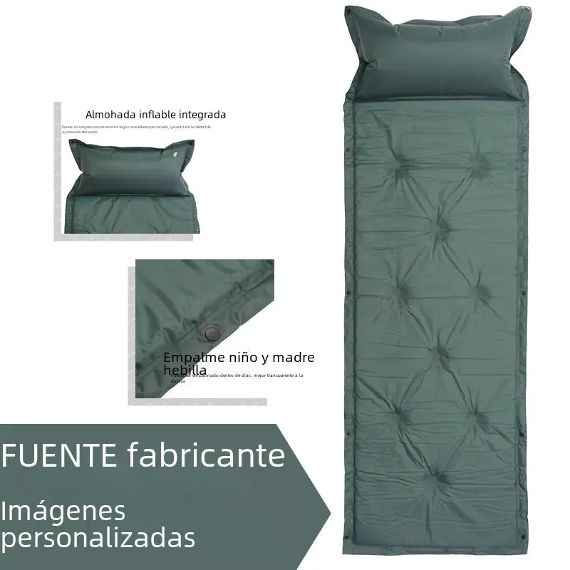Automatic Inflatable Camping Mattress - 180x60x2.5cm Moisture-Proof Sleeping Pad | 200kg Capacity by Mead's Supply & Equipment Outfitters limited