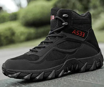 Men's Comfortable Wear-resistant Steel Toe Safety Shoes by Mead's Supply & Equipment Outfitters limited