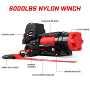 X-BULL Electric Winch 6000LBS by salelink.co.nz