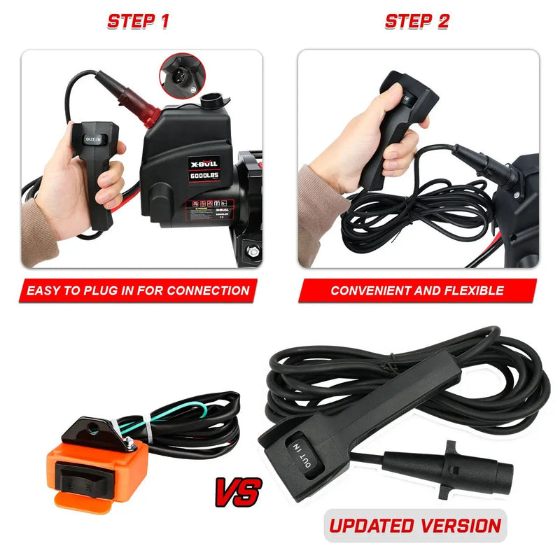 X-BULL Electric Winch 6000LBS by salelink.co.nz