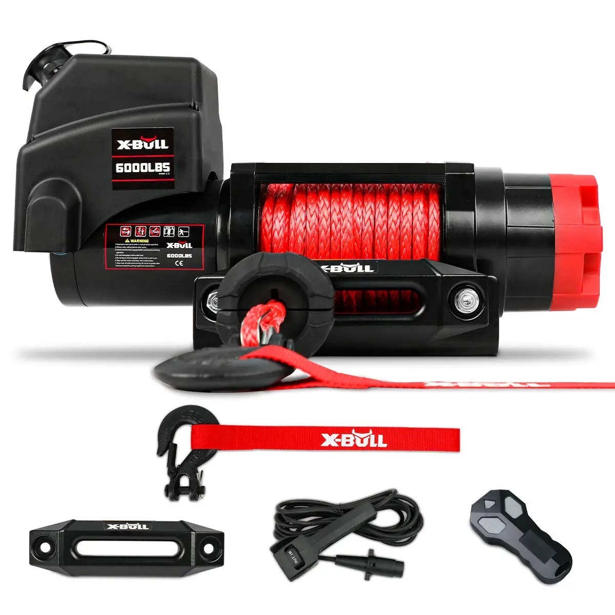 X-BULL Electric Winch 6000LBS by salelink.co.nz