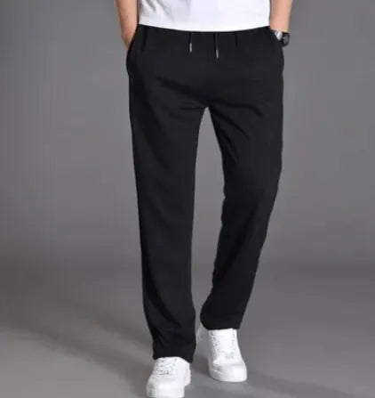 Men's Oversized Cotton Casual Knit Sweatpants - Relaxed Fit Joggers by Mead's Supply & Equipment Outfitters limited