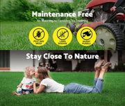 Two Pieces 2X5M Artificial Grass 30MM 20M2 by salelink.co.nz