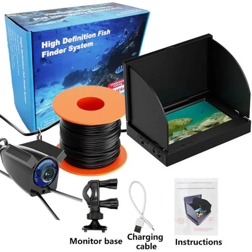Fish Finder Camera with LCD 4.3 Inch Display by NZ Diver