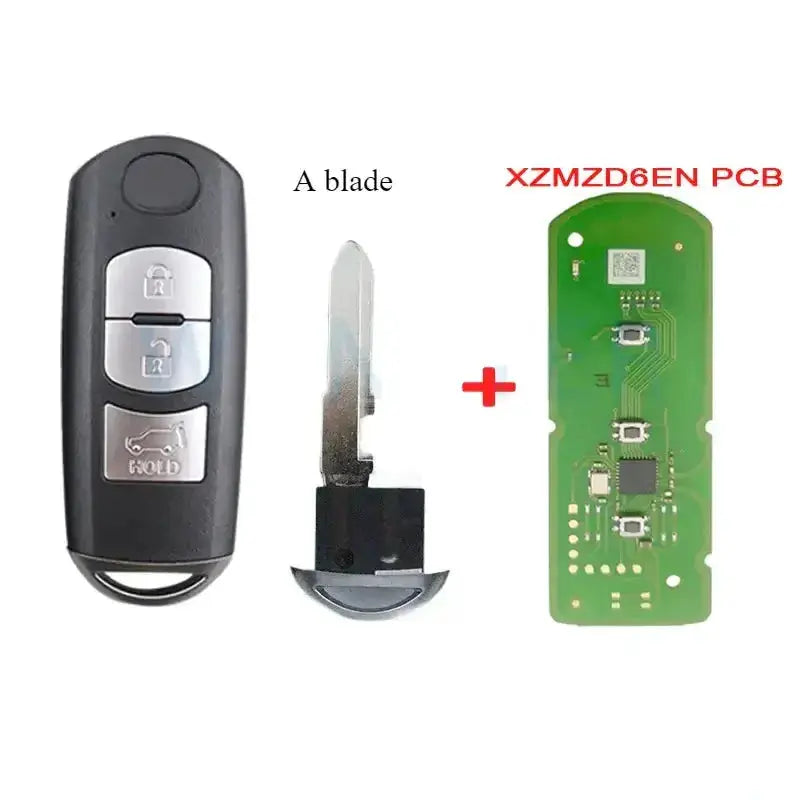 Habicare Mazda Smart Remote Key Fob For Mazda 3 5 6 CX3 CX5 CX7 CX9 MX5 Mazda Smart Remote Key Fob For Mazda 3 5 6 CX Series