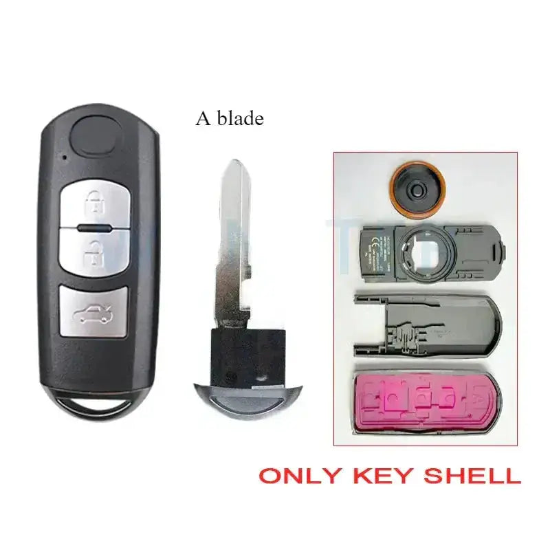 Habicare Mazda Smart Remote Key Fob For Mazda 3 5 6 CX3 CX5 CX7 CX9 MX5 Mazda Smart Remote Key Fob For Mazda 3 5 6 CX Series