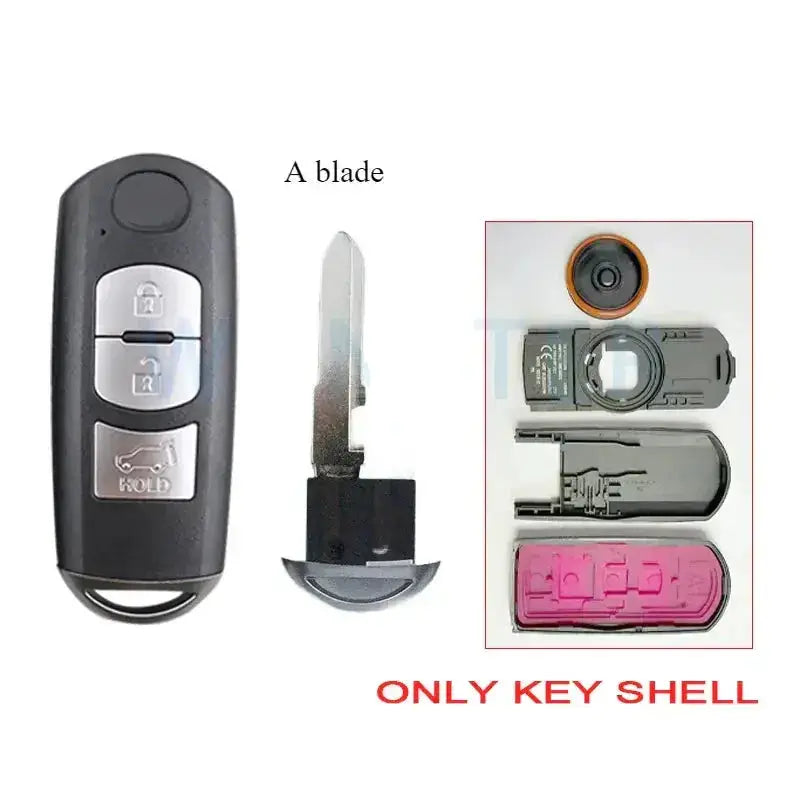 Habicare Mazda Smart Remote Key Fob For Mazda 3 5 6 CX3 CX5 CX7 CX9 MX5 Mazda Smart Remote Key Fob For Mazda 3 5 6 CX Series