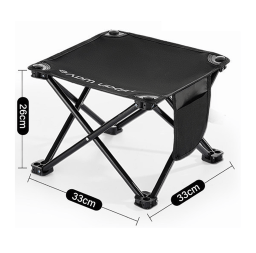 ECOTREK Camping Stool Urban Wave Portable Camping Stool, 33 cm Wide YQ165019 Urban Wave Portable Camping Stool, 33 cm Wide YQ165019