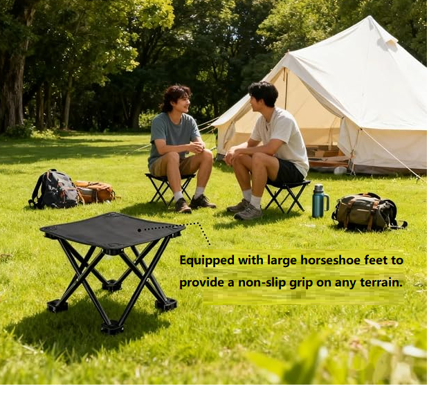 Urban Wave Portable Camping Stool, 33 cm Wide YQ165019 by ECOTREK