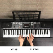 Electronic Organ Keyboard Piano 61-Key Digital Teaching LCD Display MP3 SD by dealonline.co.nz