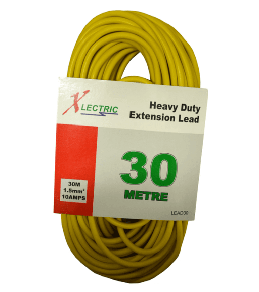 Xlectric Electrical extension Xlectric Extension Lead - Heavy Duty Yellow 30m