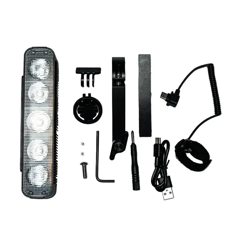 3000-Lumen Bicycle Headlight (Rechargeable) by Habicare