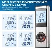 100m Laser Tape Measure Accurate Distance Meter Construction by salelink.co.nz